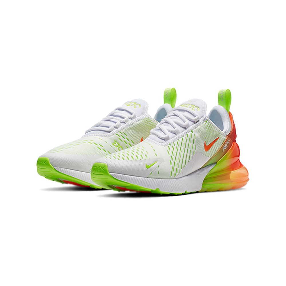 Nike Air Max 270 'White / Volt / Total Orange' Мужские