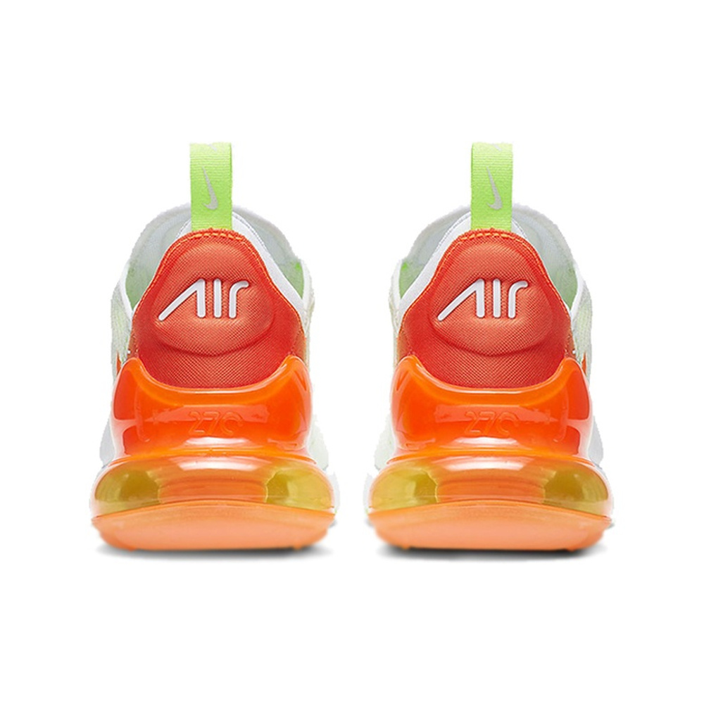 Nike Air Max 270 'White / Volt / Total Orange' Мужские