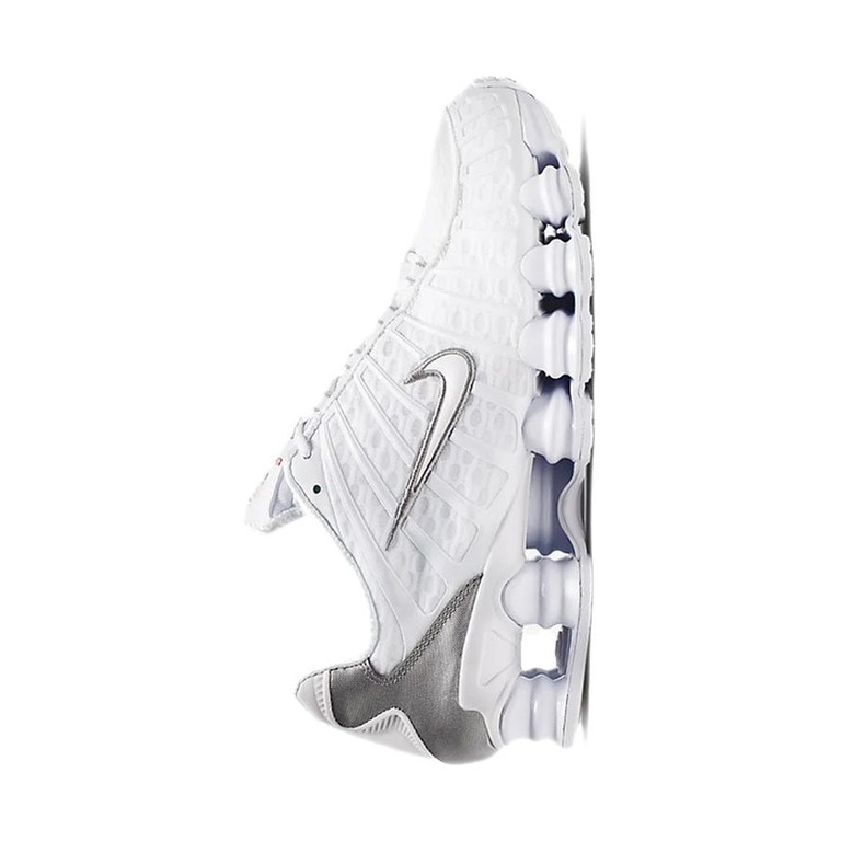 Nike Shox TL 'White / Metallic Silver / Max Orange' Мужские
