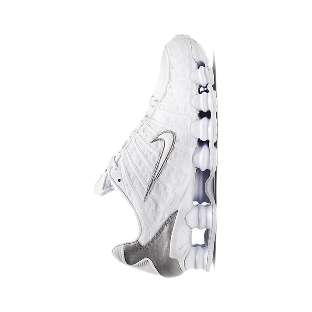 White / Metallic Silver / Max Orange