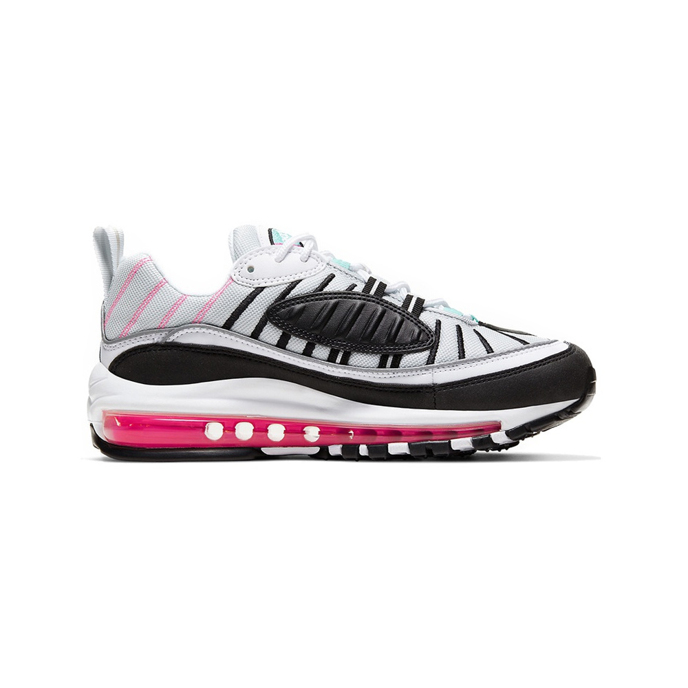 Nike Air Max 98 'Pure Platinum Black Pink' Женские