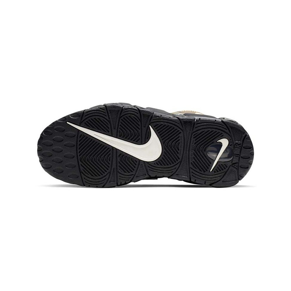 Nike Air More Uptempo 'Black / Hyper Crimson / White / Chrome' Женские