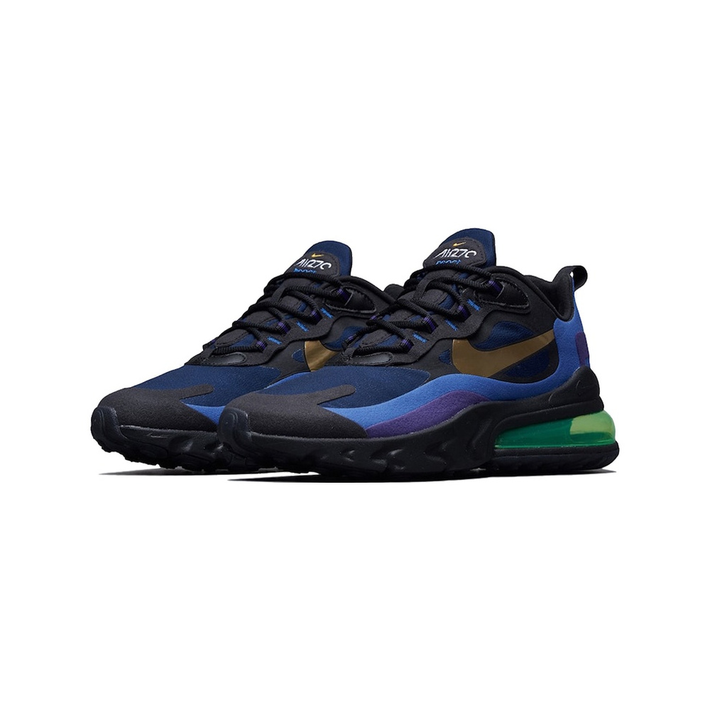 Nike Air Max 270 'Black / Sail / Volt / Glacier Blue' Мужские