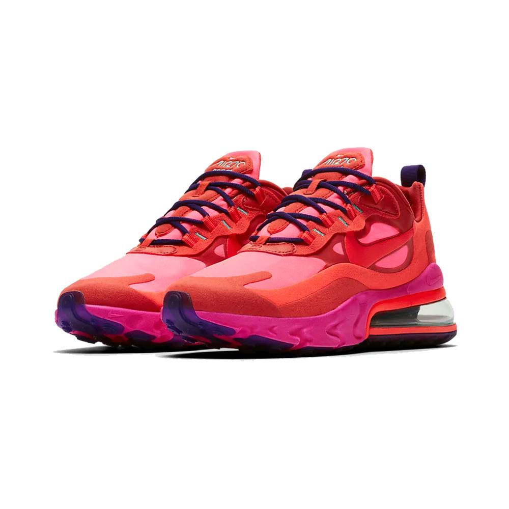 Nike Air Max 270 'React Mystic Red Pink Blast' Женские