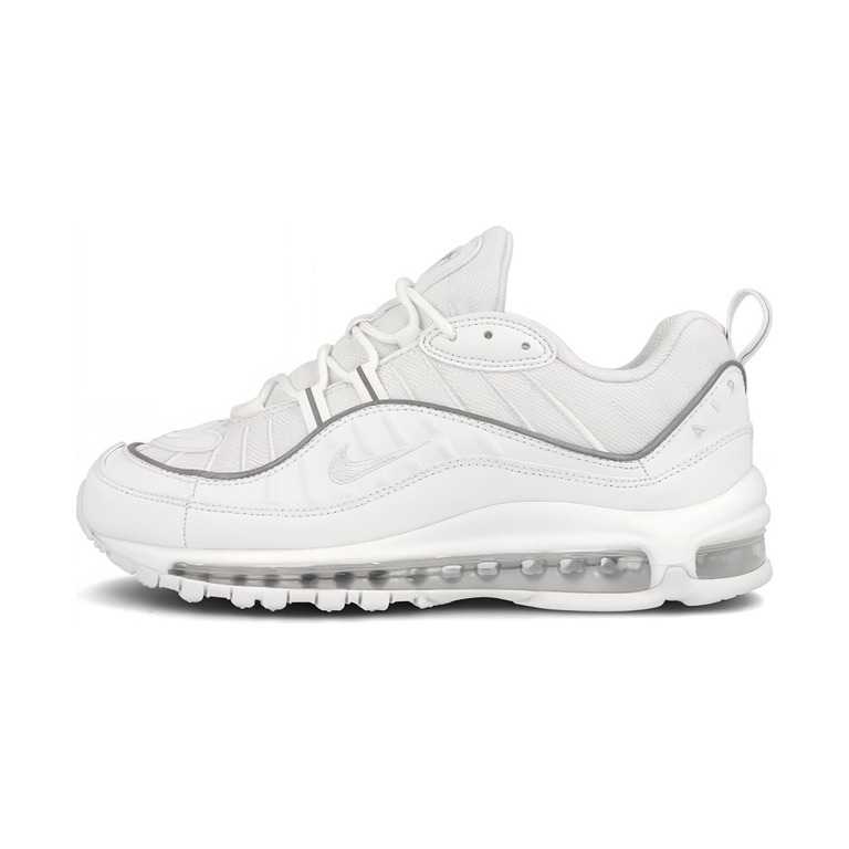 Nike Air Max 98 'White / Gum Medium Brown / Pure Platinum' Женские