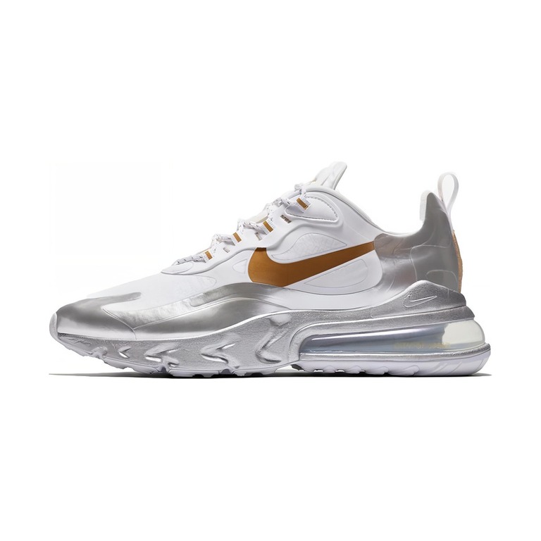 Nike Air Max 270 'Black / Iron Grey / Metallic Silver / University Blue' Мужские
