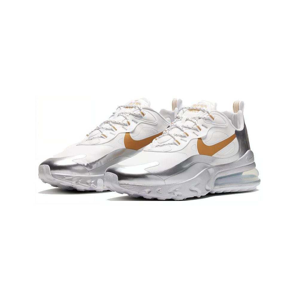 Nike Air Max 270 'Black / Iron Grey / Metallic Silver / University Blue' Мужские