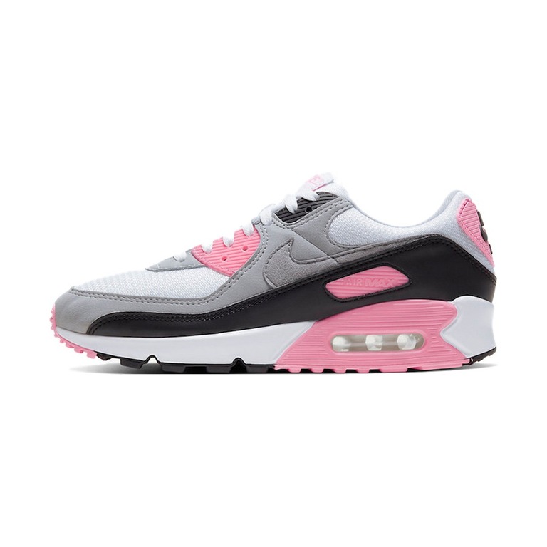Nike Air Max 90 'White / Black / Metallic Silver' Женские