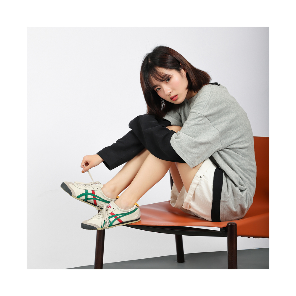 Onitsuka Tiger Mexico 66 'Cream Olive Green' Мужские