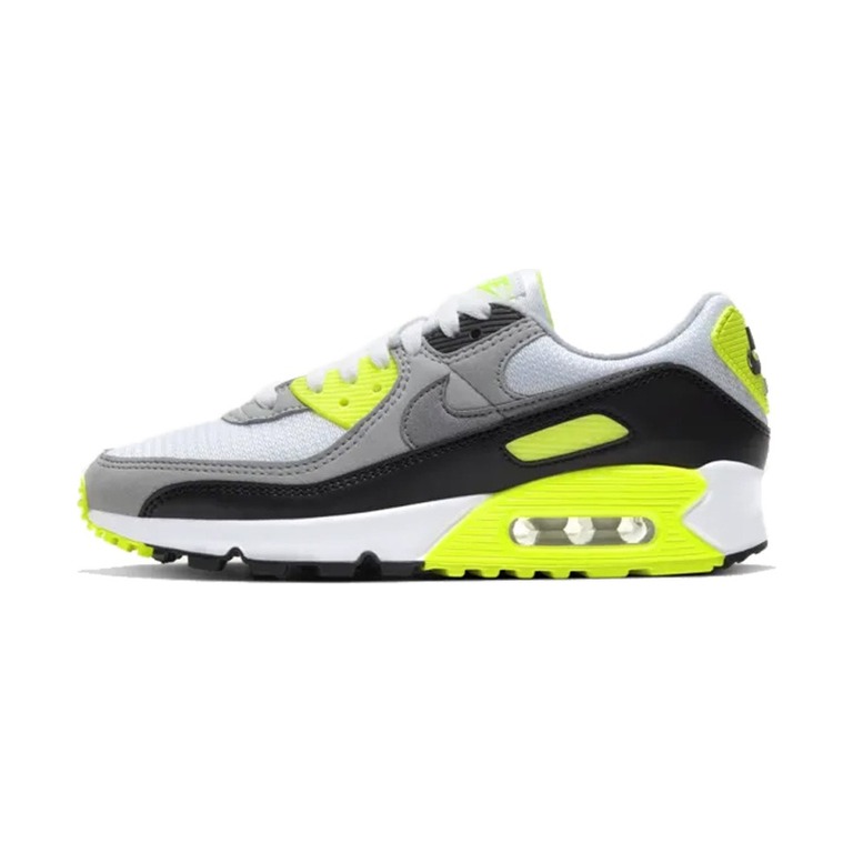 Nike Air Max 90 'White / Wolf Grey / Obsidian' Женские