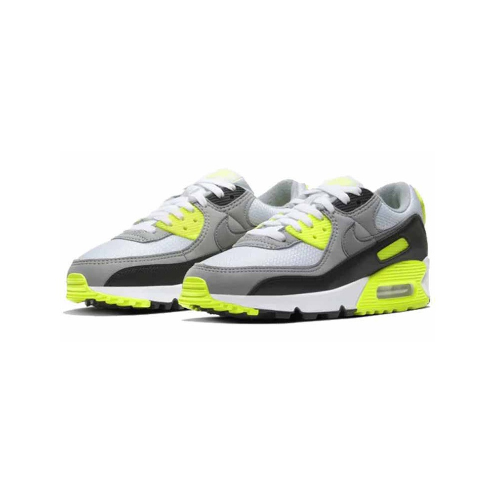Nike Air Max 90 'White / Wolf Grey / Obsidian' Женские