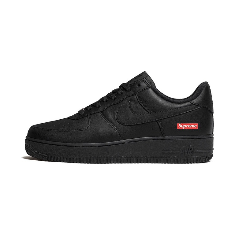Nike Air Force 1 'Black / Hyper Crimson / White / Chrome' Мужские