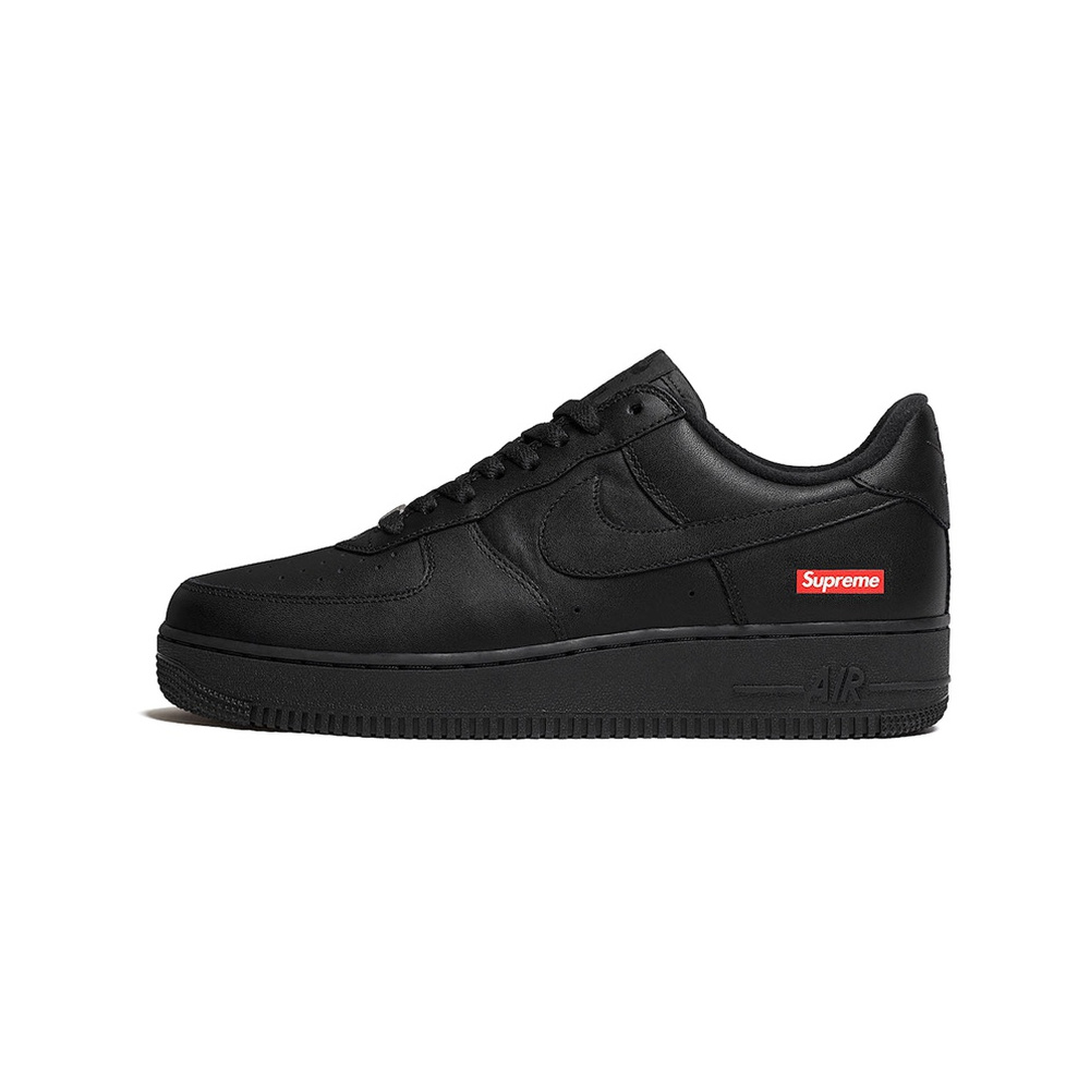 Nike Air Force 1 'Black / Hyper Crimson / White / Chrome' Мужские