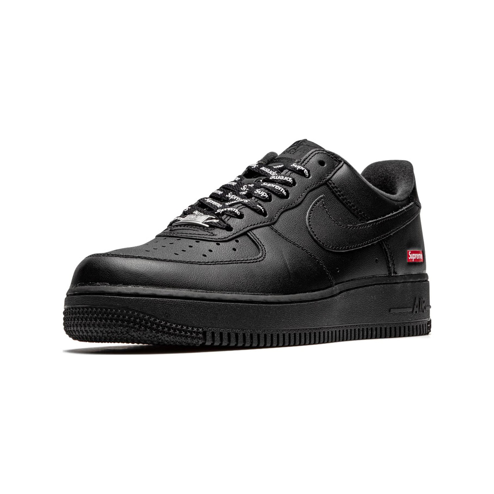 Nike Air Force 1 'Black / Hyper Crimson / White / Chrome' Мужские