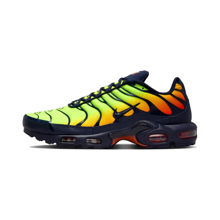 Nike Air Max Plus 'Lemon Venom / Hyper Crimson / Laser Orange / Blackened Blue' Мужские