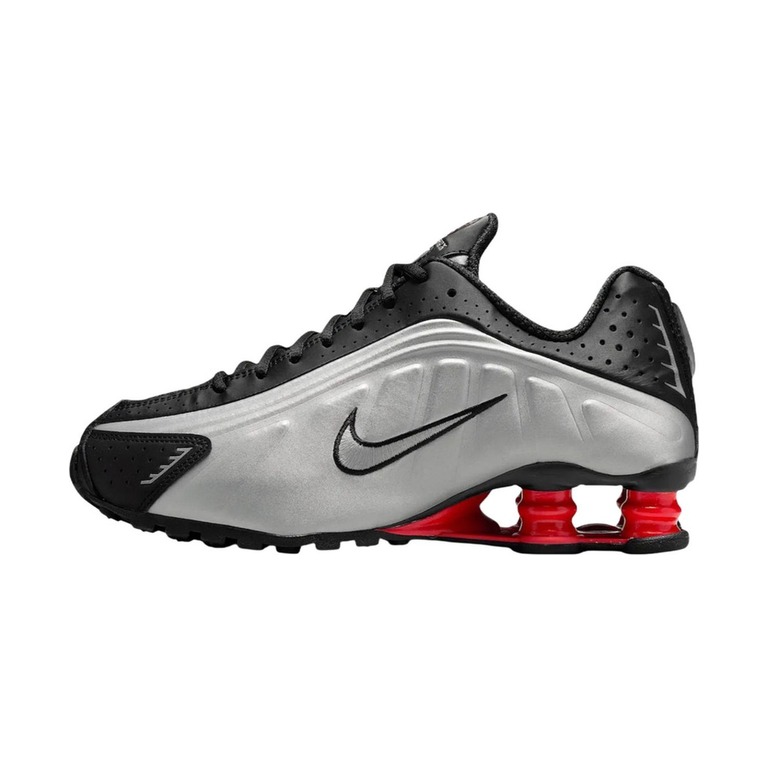 Nike Shox R4 'Black / Light Crimson / Metallic Silver' Женские