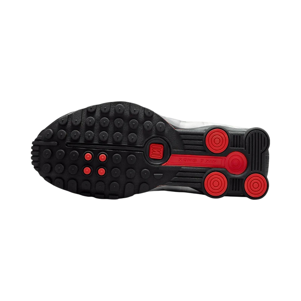 Nike Shox R4 'Black / Light Crimson / Metallic Silver' Женские