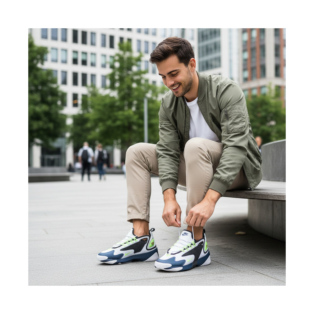 Nike Zoom 2k 'White / Midnight Navy' Мужские