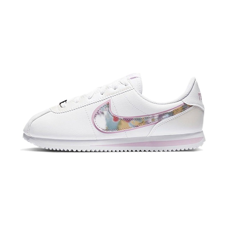 Nike Cortez 'Black / Metallic Silver / Golden Beige / Safety Orange' Женские