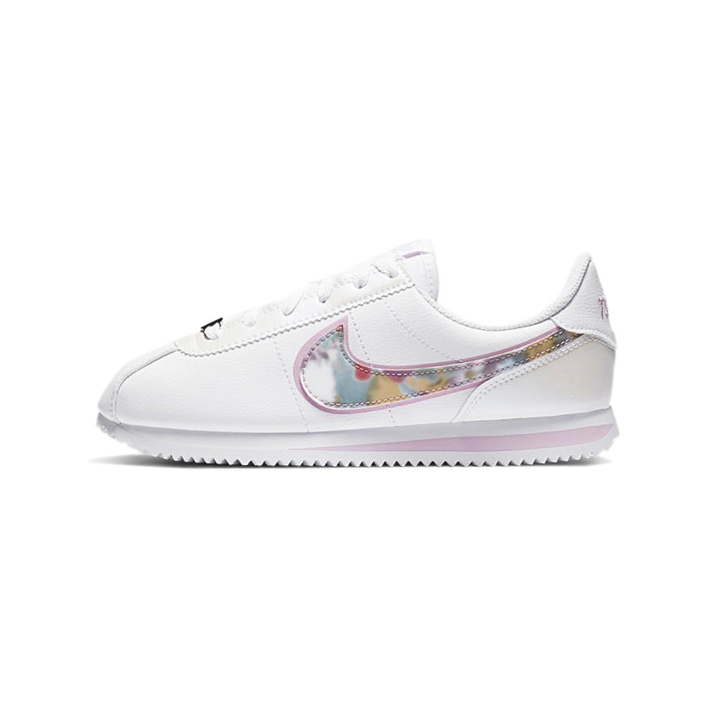 Nike Cortez 'Black / Metallic Silver / Golden Beige / Safety Orange' Женские