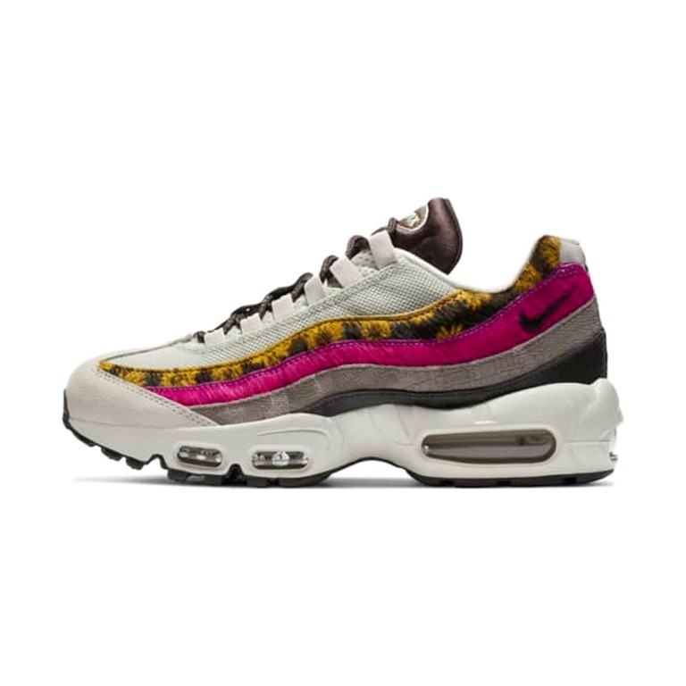 Nike Air Max 95 'Black / Hyper Crimson / White / Chrome' Женские