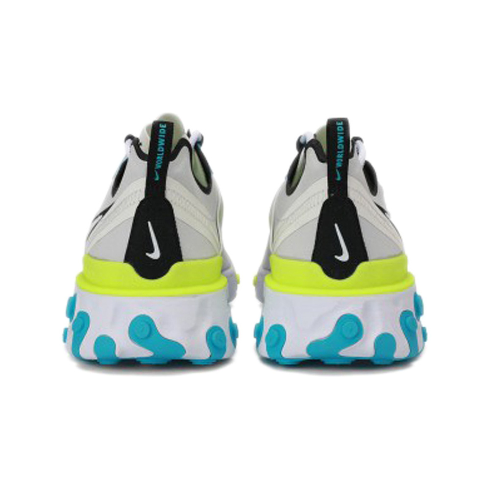 Nike React Element 55 'Barely Green / Volt Tint / Sapphire / Black Spruce' Мужские