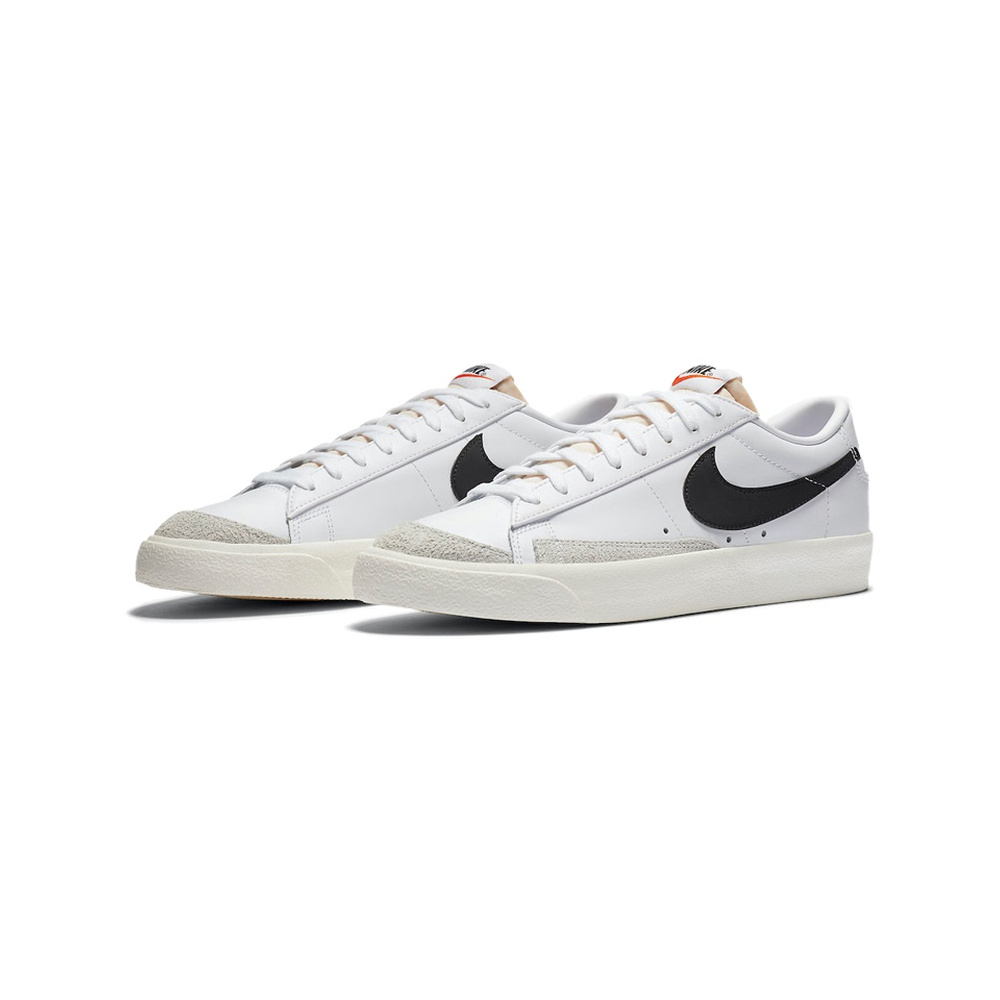 Nike Blazer 'Nike Blazer Low '77 Vintage Men's Shoes - White / Sail / Black' Мужские