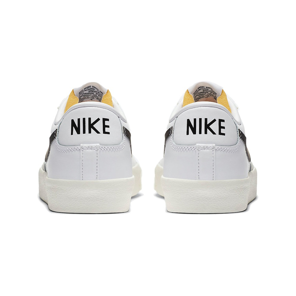 Nike Blazer 'Nike Blazer Low '77 Vintage Men's Shoes - White / Sail / Black' Мужские