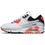 White / Black / Bright Crimson / White