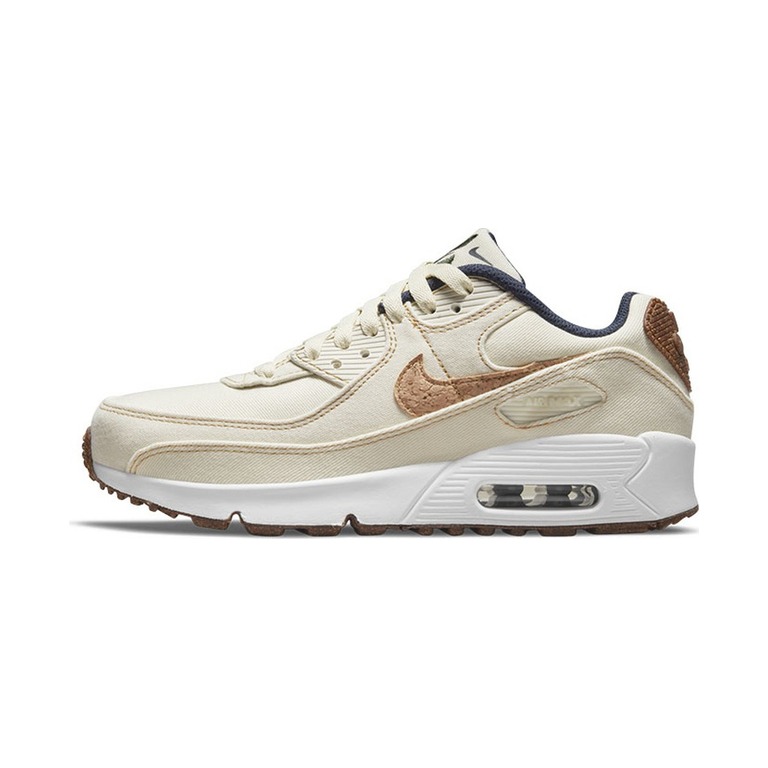 Nike Air Max 90 'White / University Red / Metallic Gold' Женские