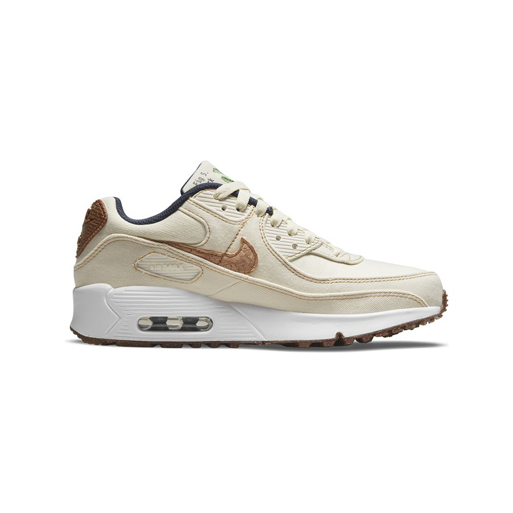 Nike Air Max 90 'White / University Red / Metallic Gold' Женские