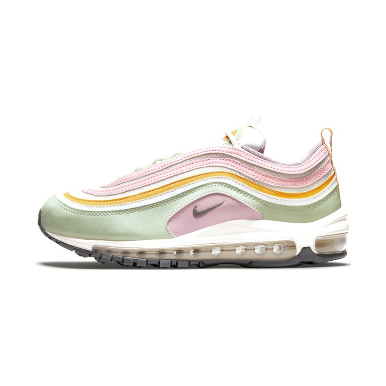Nike Air Max 97 'Black / Hyper Crimson / White / Chrome' Женские