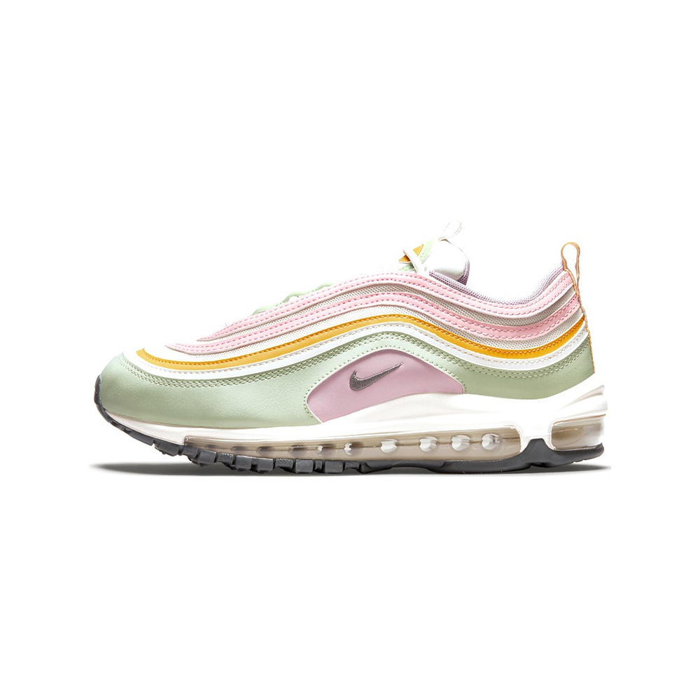 Nike Air Max 97 'Black / Hyper Crimson / White / Chrome' Женские