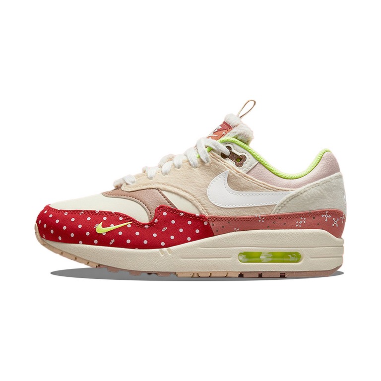 Nike Air Max 1 'Team Crimson / Black / Summit White' Женские