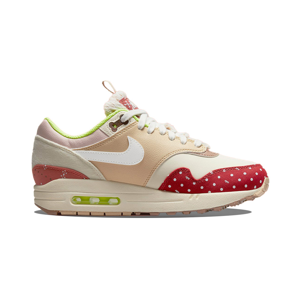 Nike Air Max 1 'Team Crimson / Black / Summit White' Женские