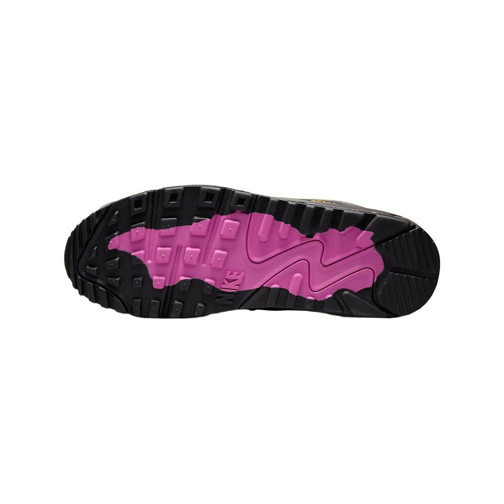 Nike Air Max 90 'Black / Off Noir / Gum Light Brown / Metallic Gold' Мужские