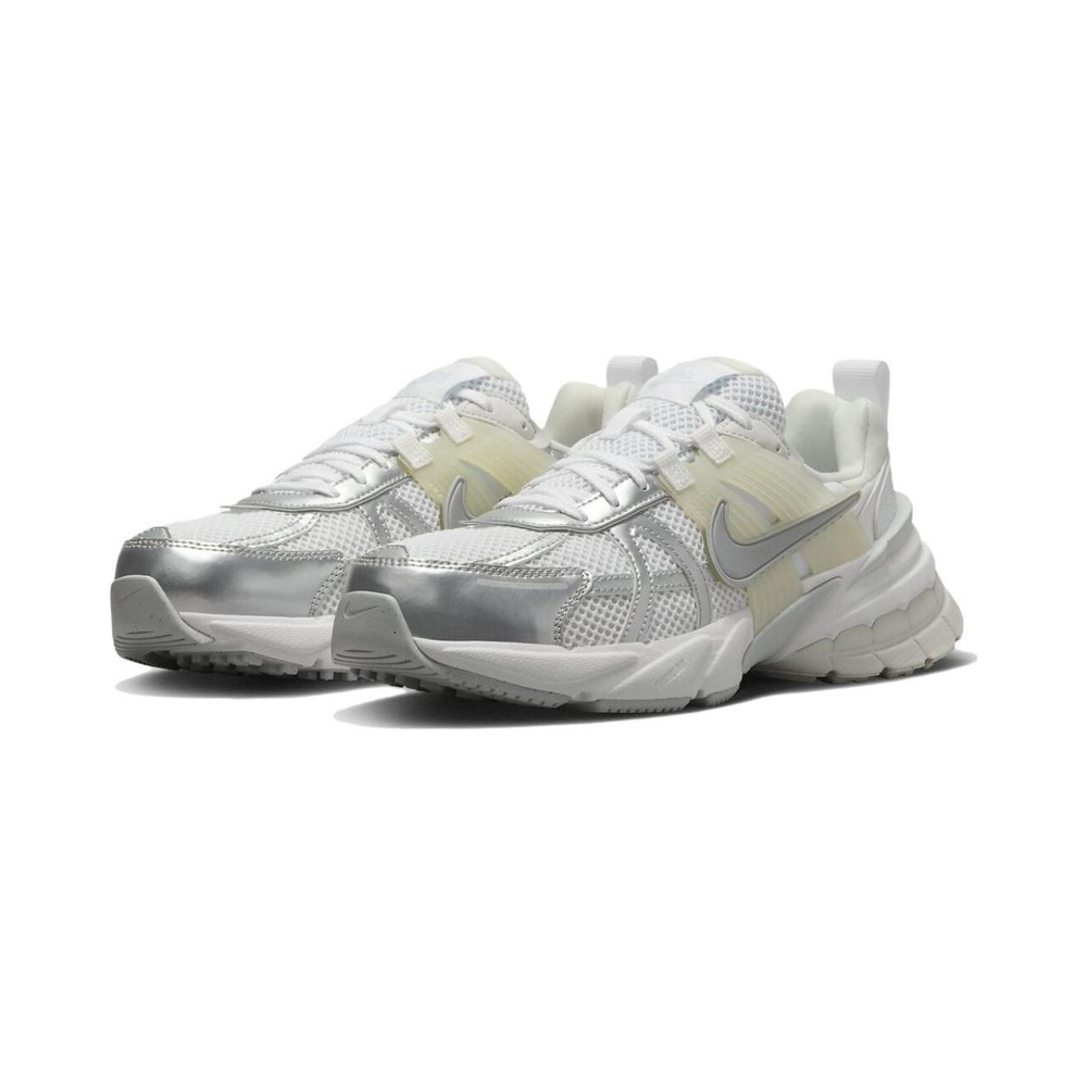 Nike V2k Run 'White / Platinum Tint / Pure Platinum / Metallic Silver' Женские