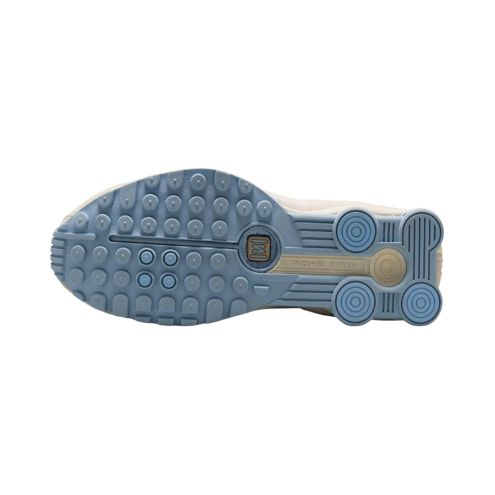 Nike Shox R4 'Black / Iron Grey / Metallic Silver / University Blue' Женские