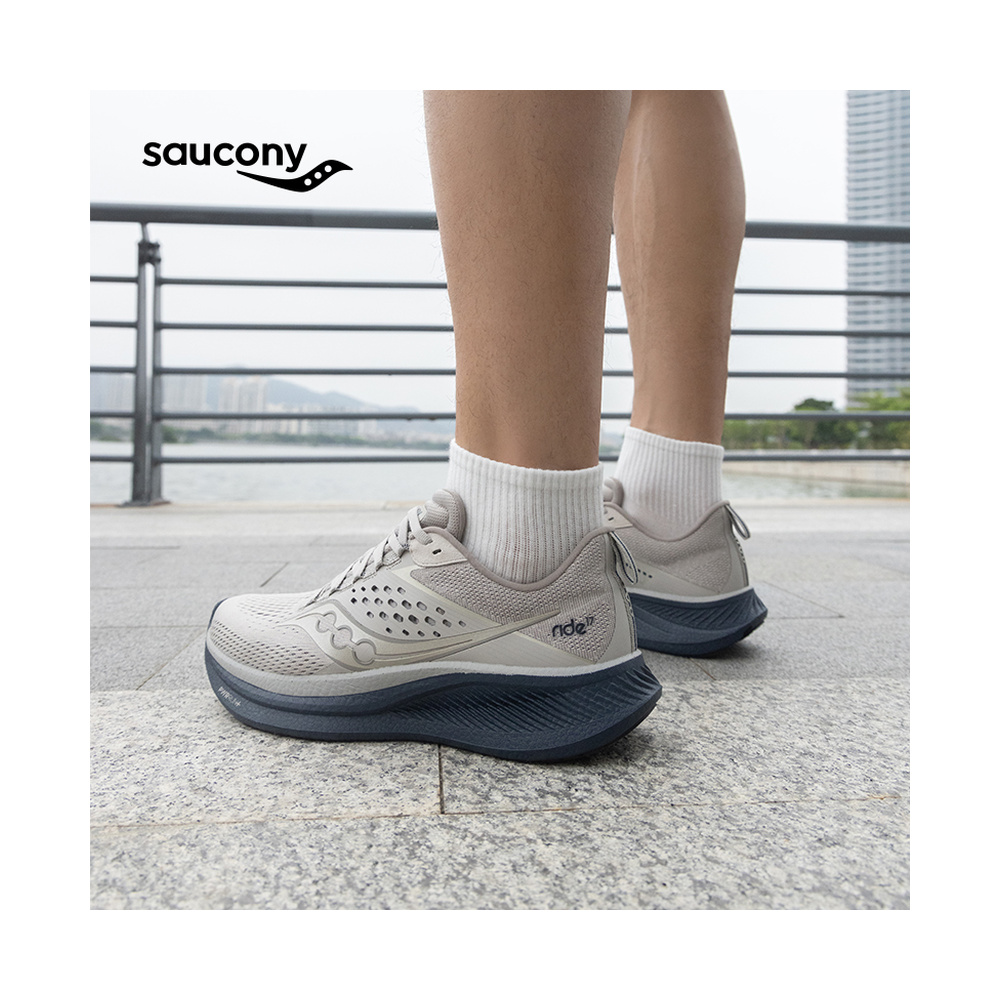 Saucony Ride 18 'Light Grey' Мужские