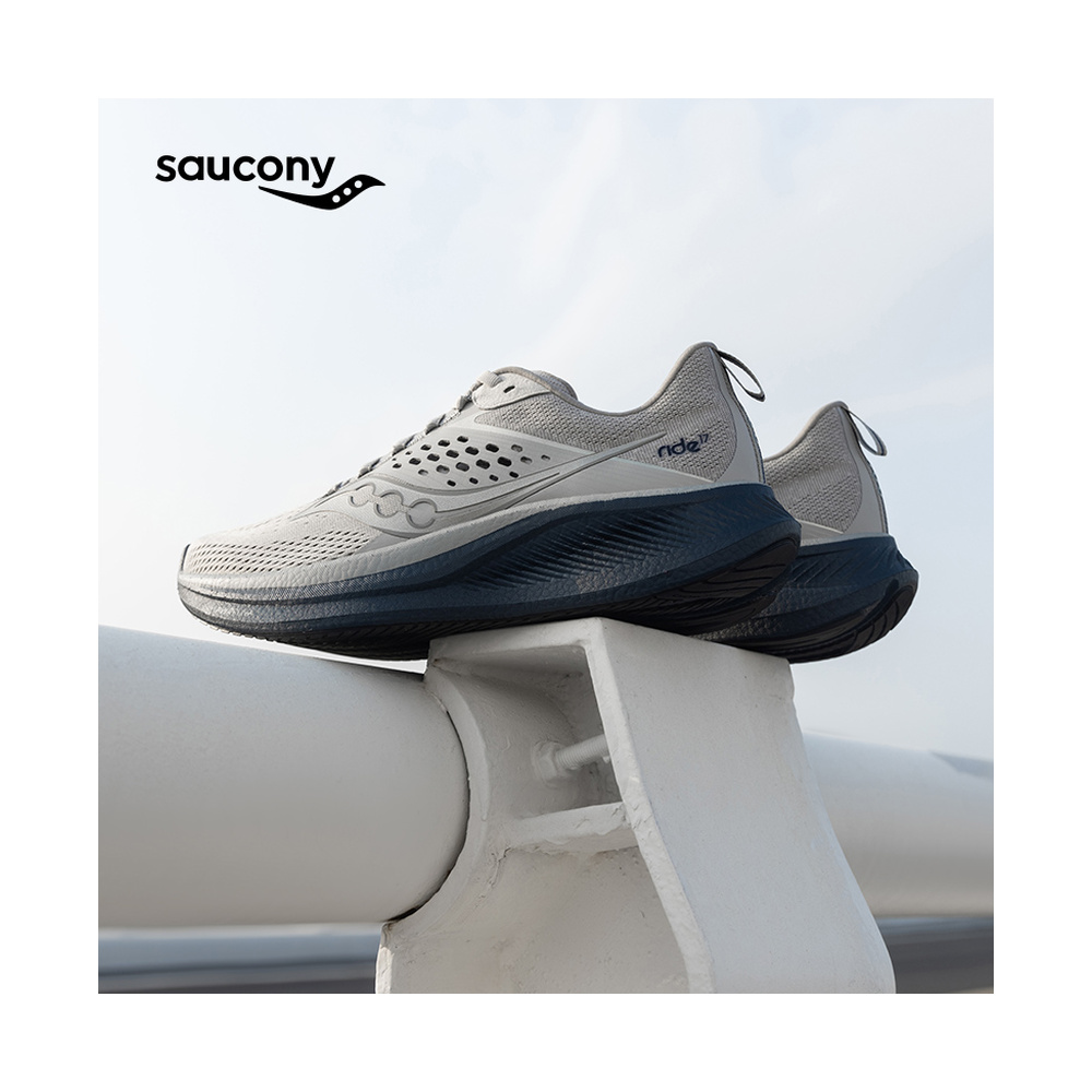Saucony Ride 18 'Light Grey' Мужские