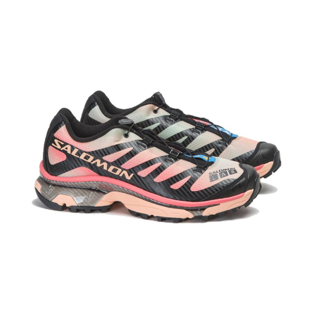 Salomon XT-4 OG Aurora Borealis 'Black / Prairie Sunset / Sugar Coral' Мужские