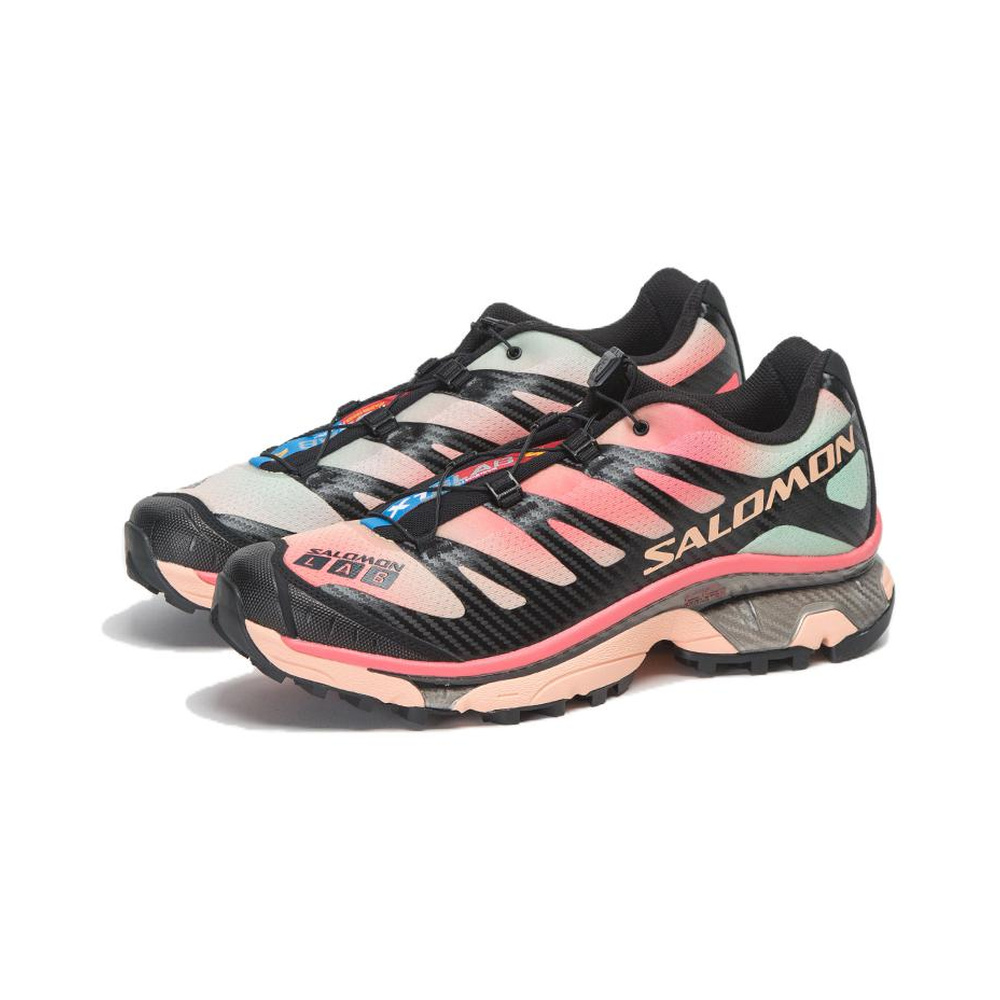 Salomon XT-4 OG Aurora Borealis 'Black / Prairie Sunset / Sugar Coral' Мужские