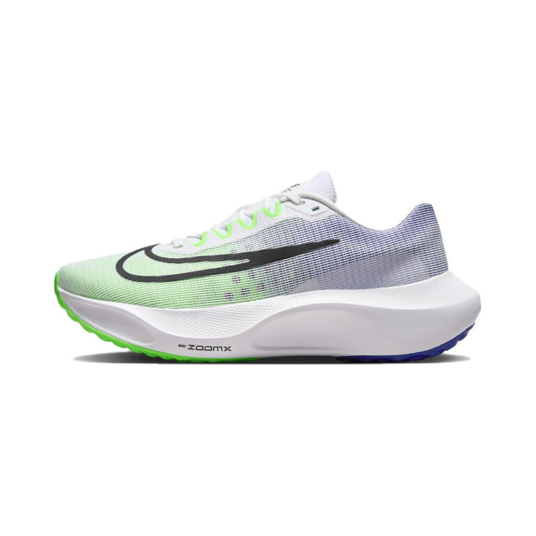 Nike Zoom Fly 5 'White / Half Blue / Metallic Silver' Мужские