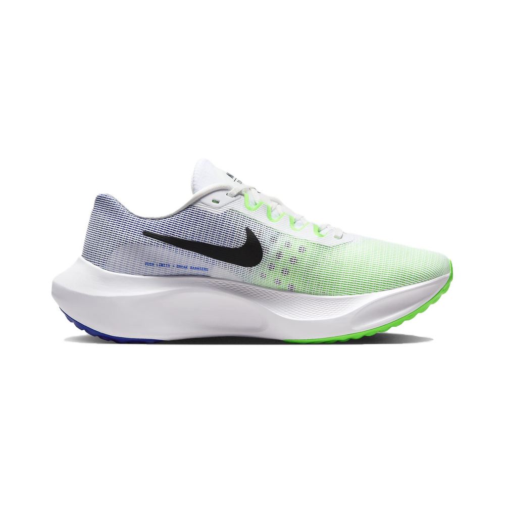 Nike Zoom Fly 5 'White / Half Blue / Metallic Silver' Мужские