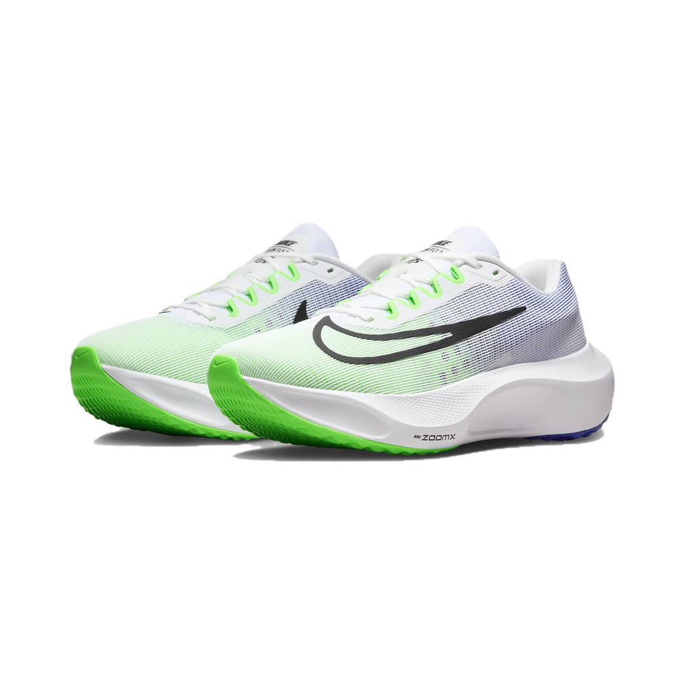 Nike Zoom Fly 5 'White / Half Blue / Metallic Silver' Мужские