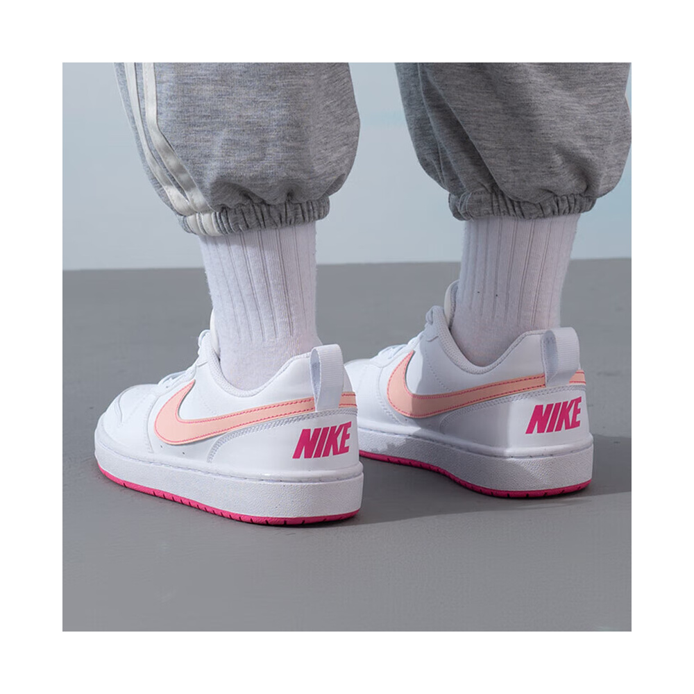 White / Light Smoke Grey / Pink Foam
