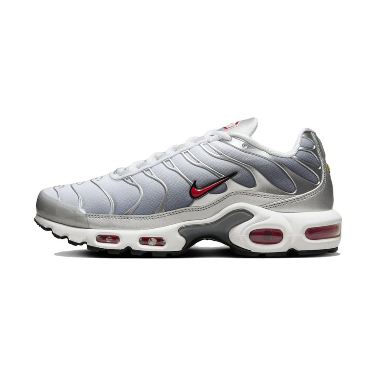 Nike Air Max Plus 'Metallic Silver University Red' Мужские