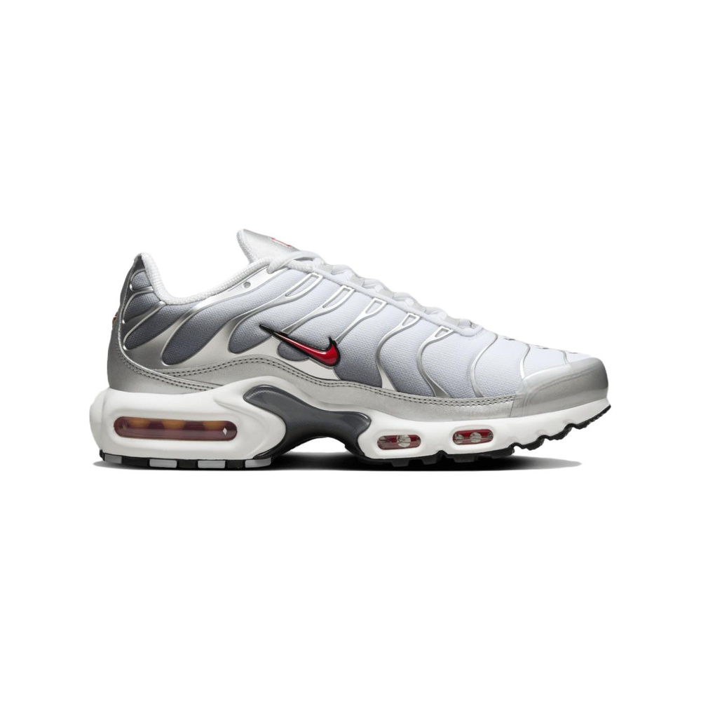 Nike Air Max Plus 'Metallic Silver University Red' Мужские