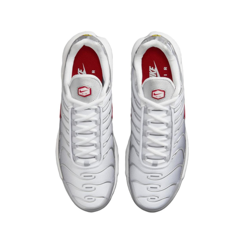 Nike Air Max Plus 'Metallic Silver University Red' Мужские