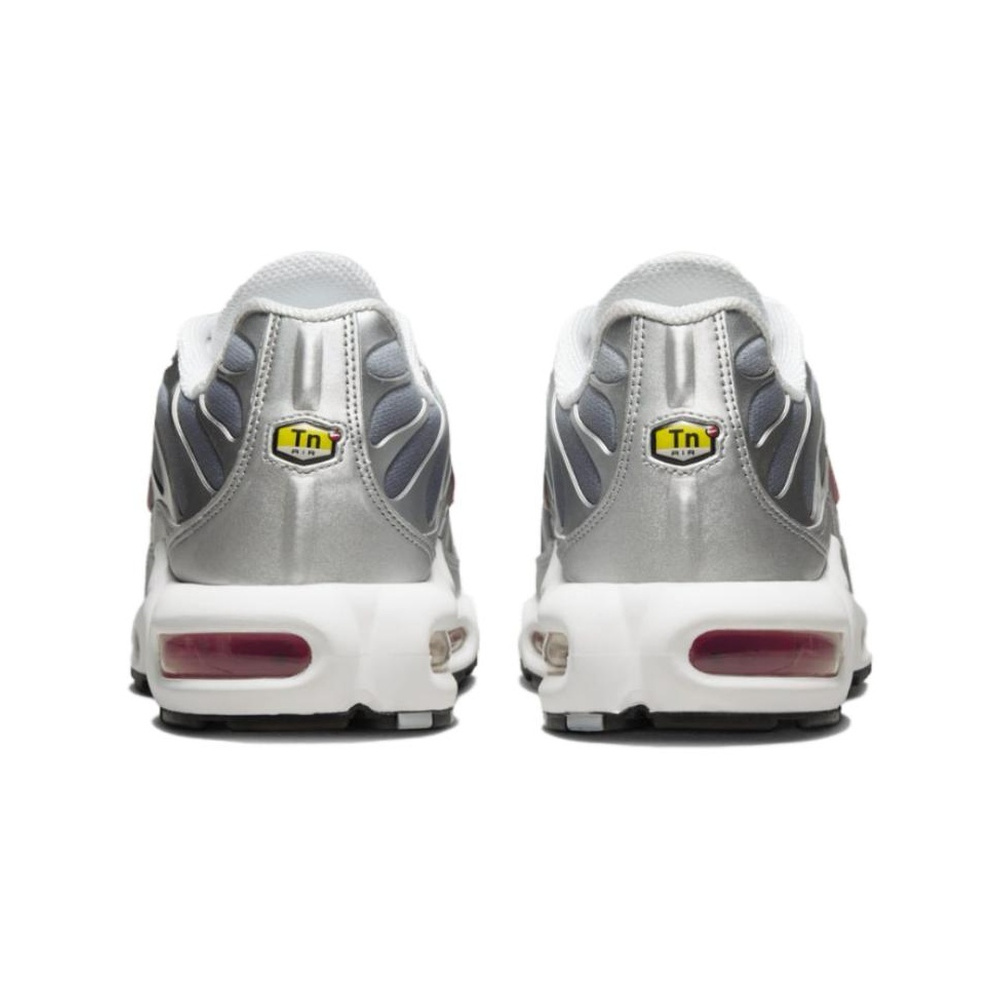 Nike Air Max Plus 'Metallic Silver University Red' Мужские